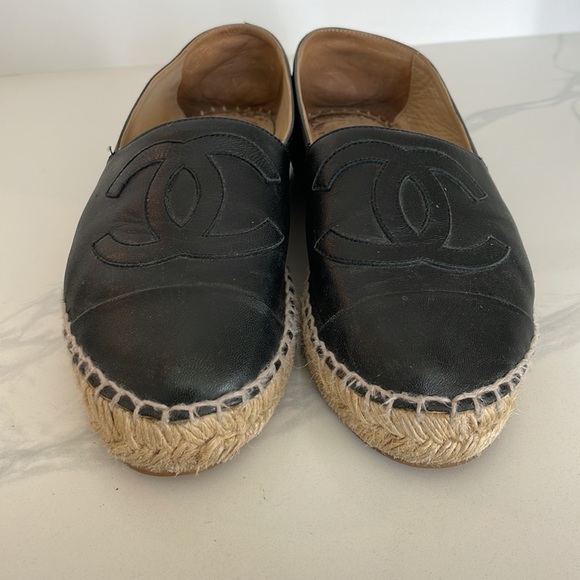 Chanel black espadrilles size 37 - Picture 5 of 5